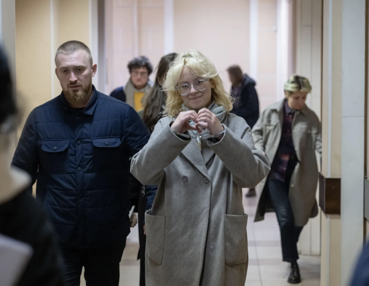 Diana Loginova in court